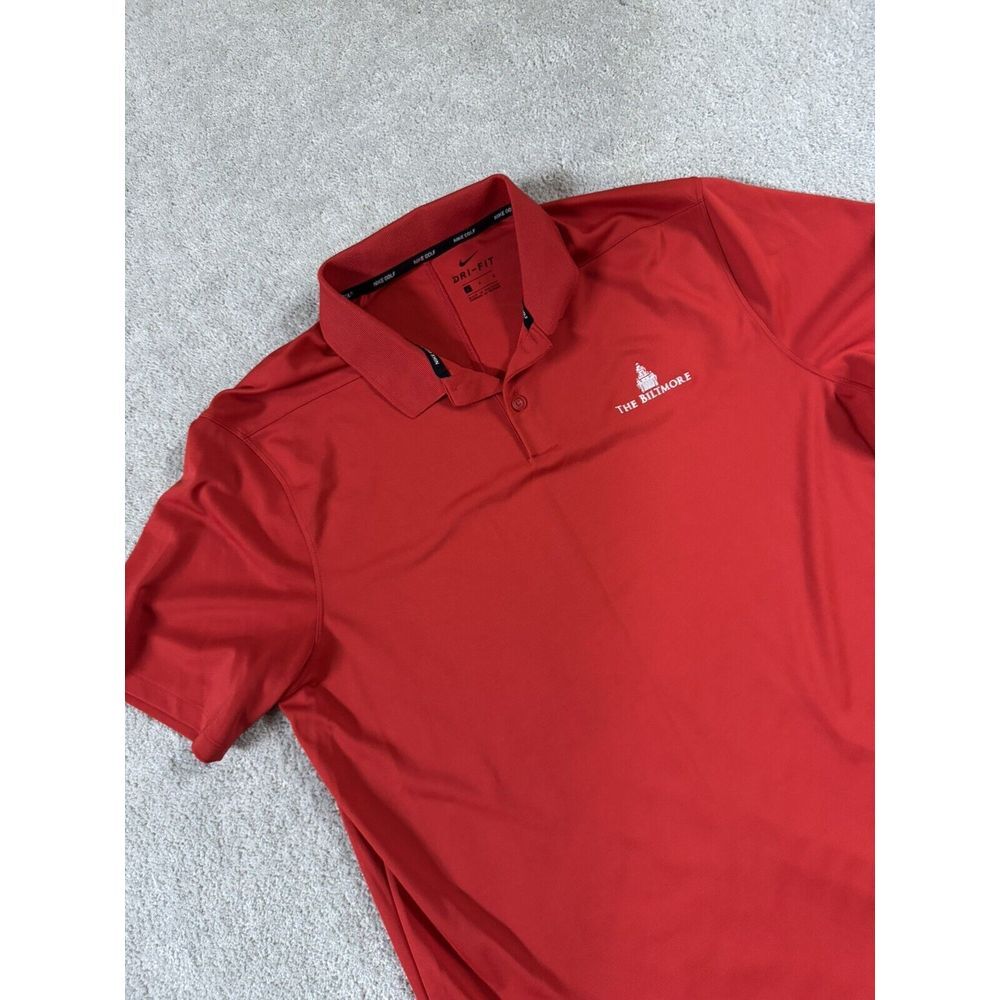 Nike Golf Tour Performance Polo Shirt Mens Large Biltmore House Euc‎